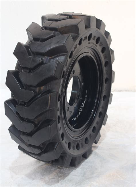 solid skid steer tires near me|flat proof skid steer tires.